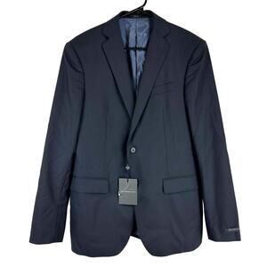 John Varvatos NWT Bedford Navy Men's Size 40R Blazer Sportscoat 100% Wool